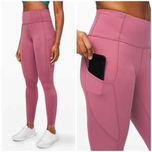 Lululemon Fast and Free 25” Tight *Cool Size 14